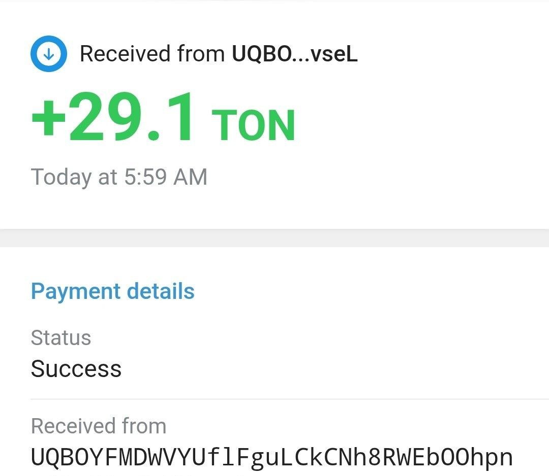 Friends, today I received a prize payment for winning the July Quest from a cool game project <a href="/BlueJayGamesInc/">bluejaygames</a> Join, play and win!!!
t.me/ArcadeChampion…