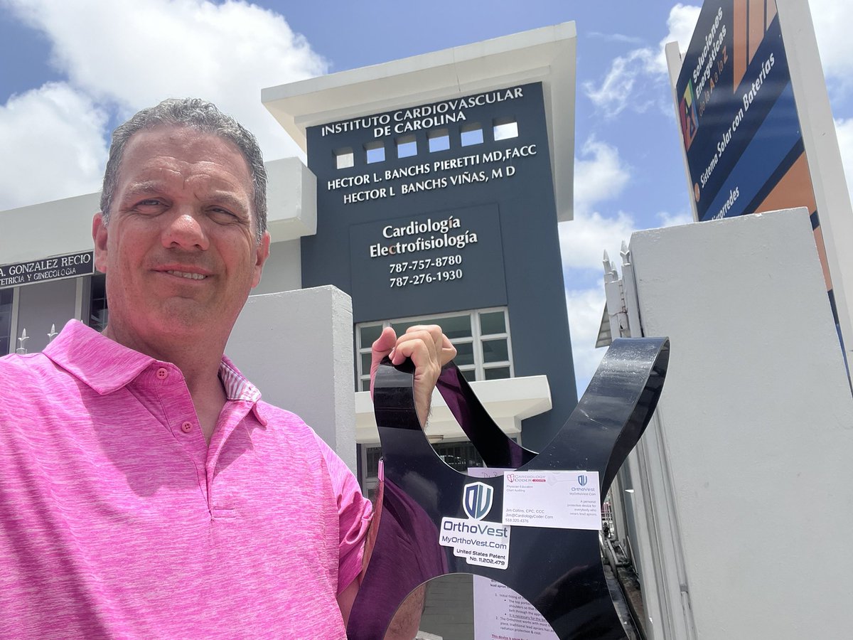 CardiologyCoder's tweet image. Just wrapped up a whirlwind mission across Puerto Rico 🇵🇷 delivered 6 OrthoVests to 6 different physician groups around the island.
These vests are built to bring relief from back pain, and early feedback from doctors & lab teams has been overwhelmingly positive 🙌.
Here’s to…