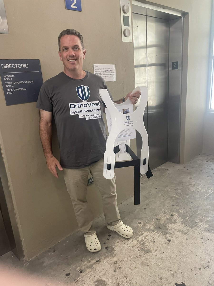 CardiologyCoder's tweet image. Just wrapped up a whirlwind mission across Puerto Rico 🇵🇷 delivered 6 OrthoVests to 6 different physician groups around the island.
These vests are built to bring relief from back pain, and early feedback from doctors & lab teams has been overwhelmingly positive 🙌.
Here’s to…