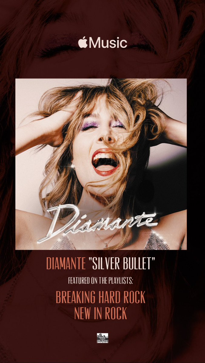 Some playlist love for Silver Bullet! Thank you @applemusic &amp; <a href="/amazonmusic/">Amazon Music</a> for feat. the song on your ‘Breaking Hard Rock’, ‘New In Rock’, ‘Fresh Rock’, ‘Rock Arena’ playlists 🤘🏻🤘🏻🤘🏻