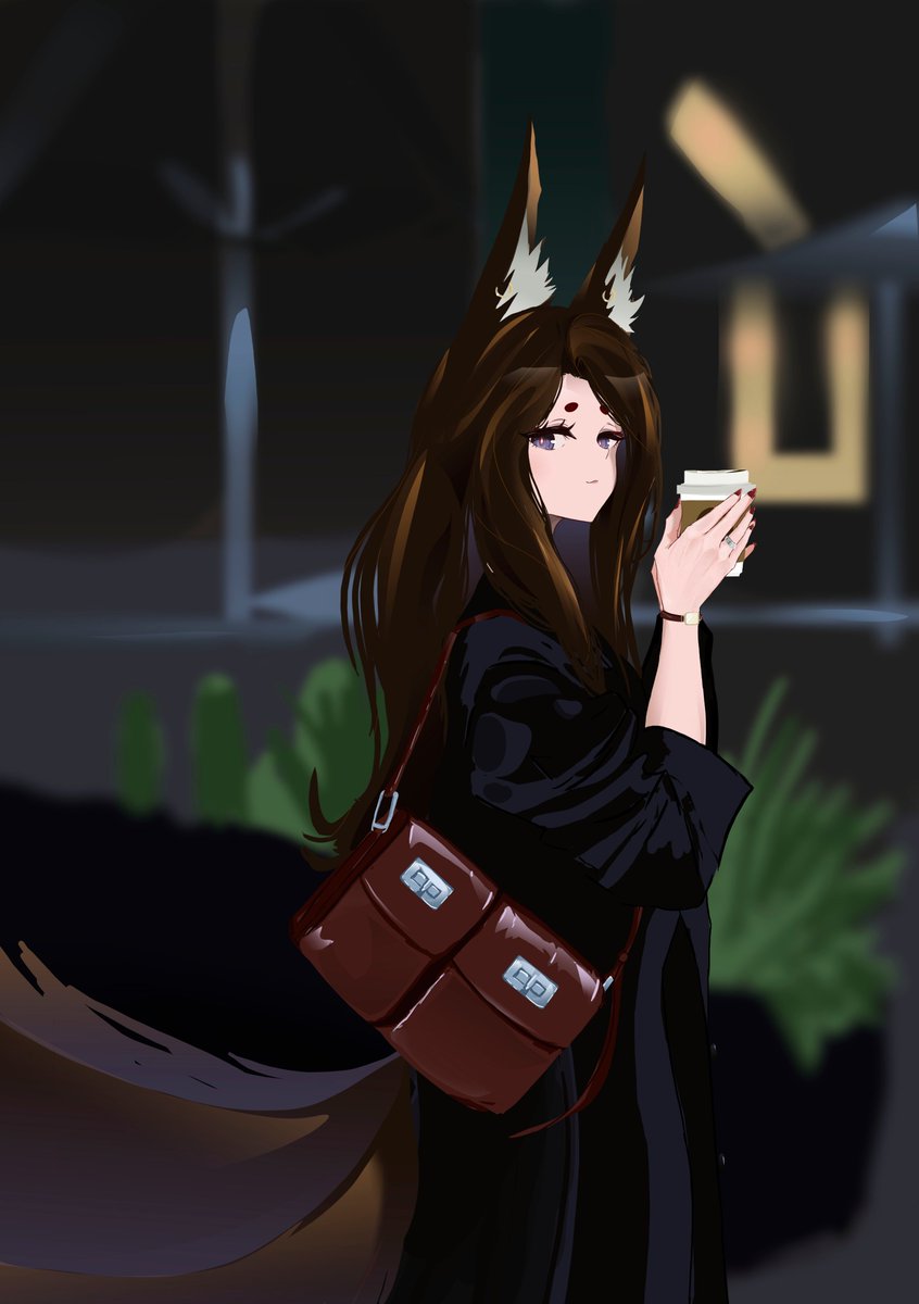 #アズールレーン #天城 #Amagi  
My beloved fox (\ /) ~♡︎ 
Critique always accepted