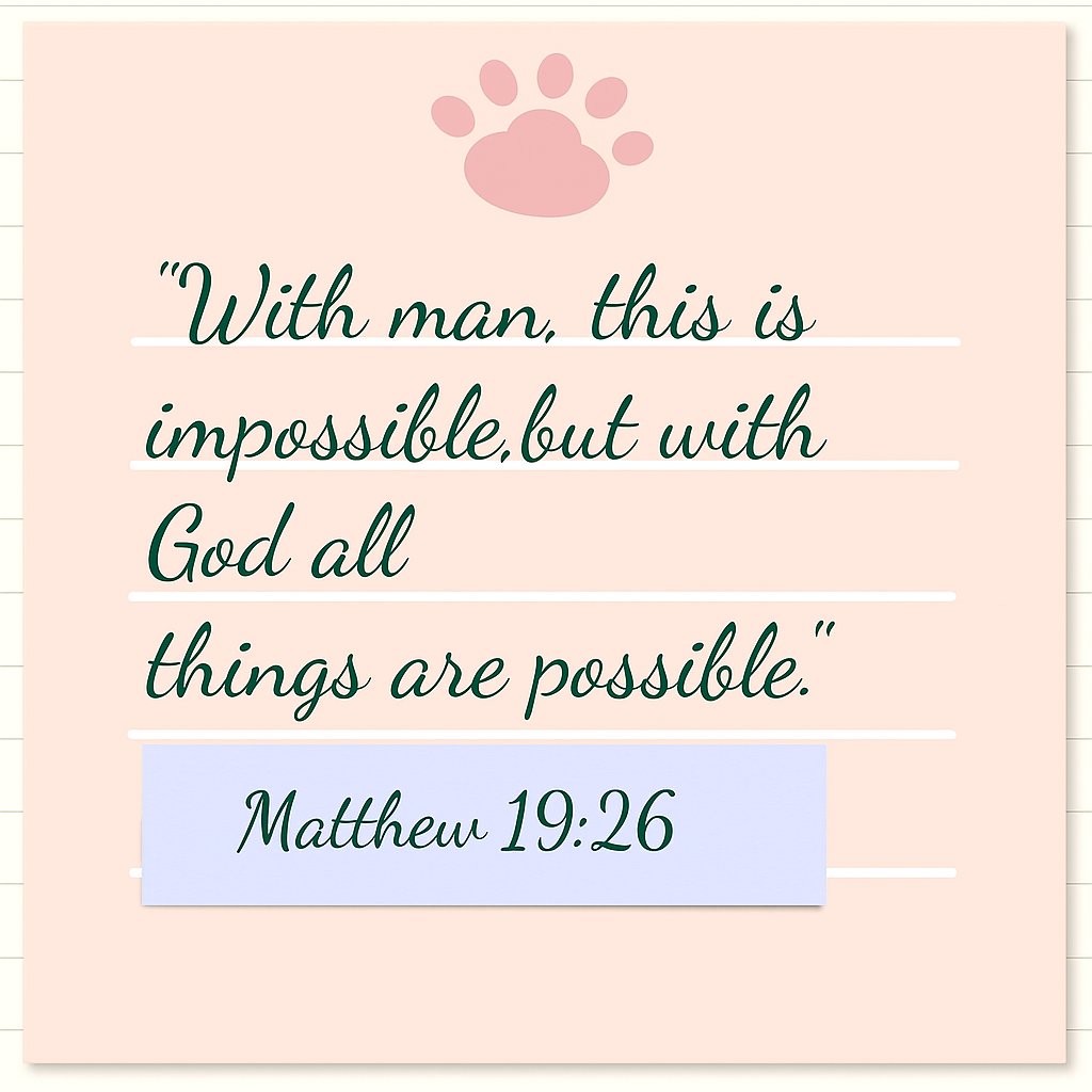 The__Bible7's tweet photo. Matthew 19:26 https://t.co/uY61tw22bg