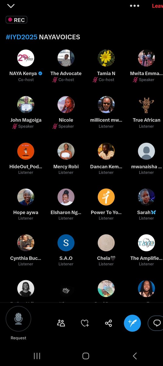 Using technology to build on app that send alerts on SGBV and harmful practices to authorities, fastens the response channel.
#NAYAVOICES 
#IYD2025 
@NAYAVOICES