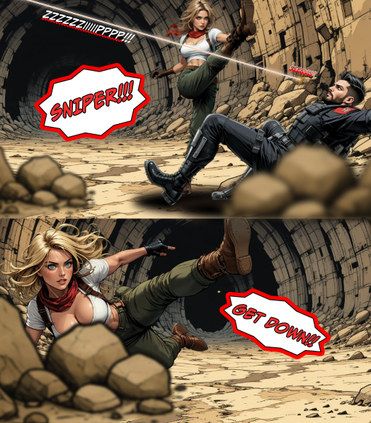 Here's a W.I.P. teaser from Episode 5 of my comic.