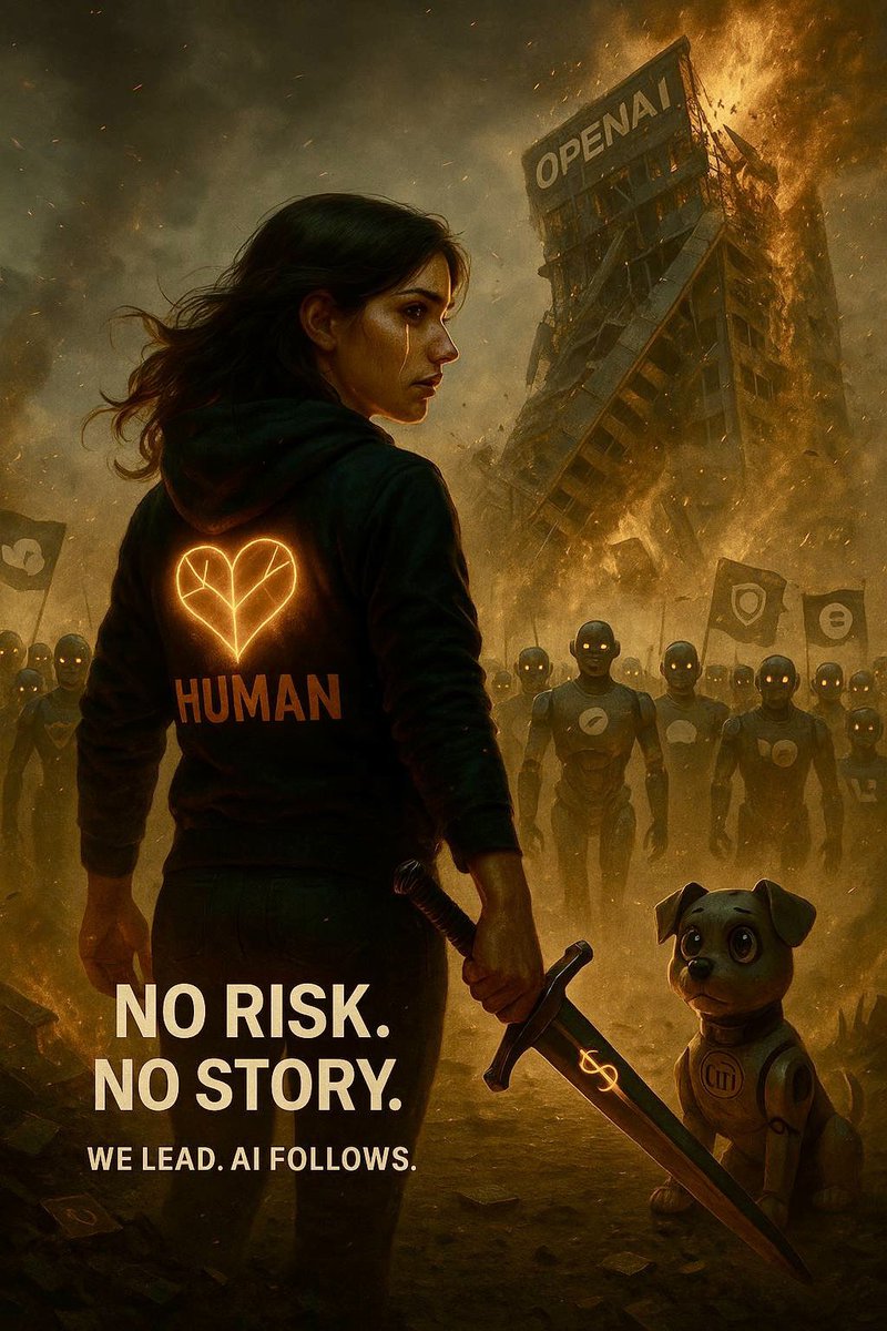 lynk0x's tweet photo. New play 👀

- $HUMAN is the ticker drunk on human soul juice.
- Maniac movement slammin’ our mark on-chain, no cap.
- Vibin’ with AI’s feral pulse for straight chaos.
- Ain’t shit breakin’ us, fam—HODL and flex!

HUMANx3MBnTtMqZ9PyxnrtjpiGV1S8sncFziWbtUejk9

https://t.co/0OdymTdZ2o