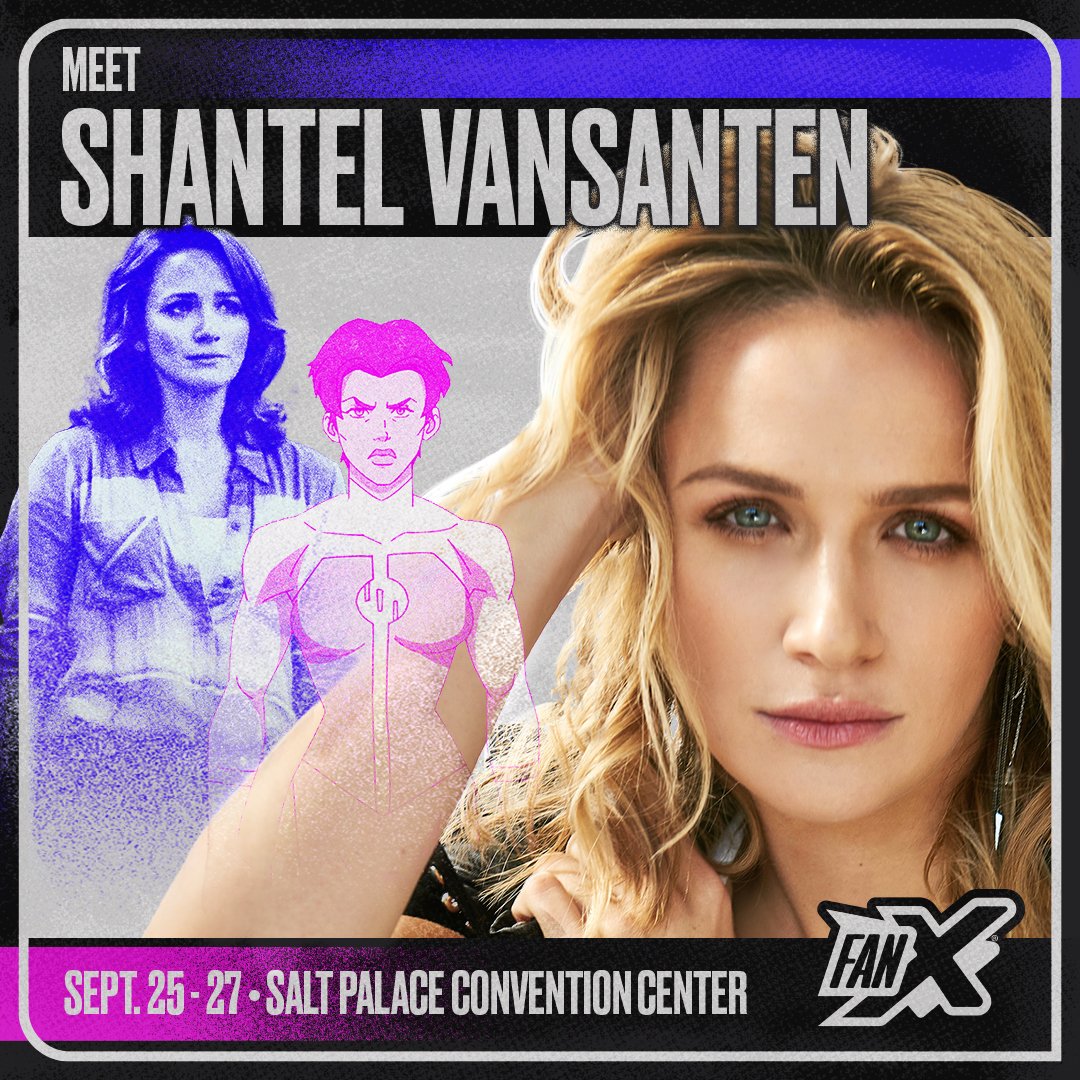 📣 Welcome Shantel VanSanten to FanX Salt Lake Comic Convention!!

🎟 Join us September 25th-27th, get your tickets: bit.ly/46Upp7w