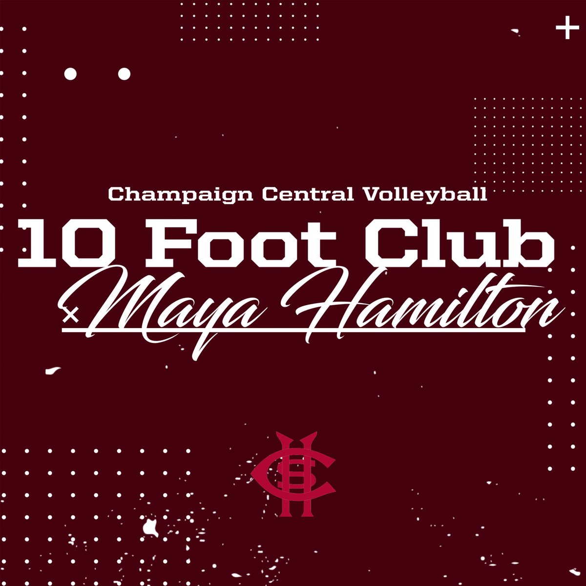 Freshmen Phenom Maya Hamilton joint the 10 ft club with a vertical of 29 inches!