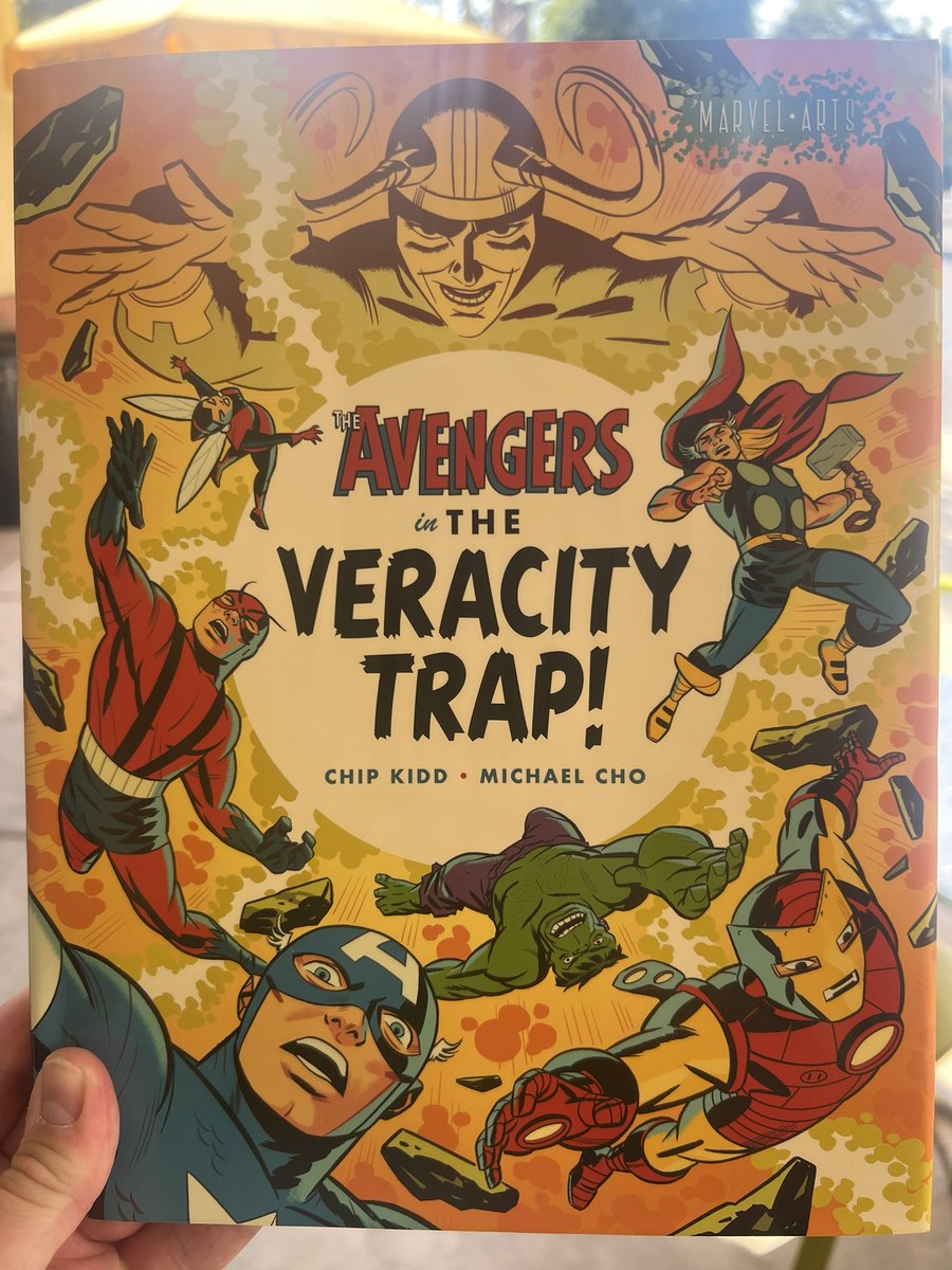 Avengers: The Veracity Trap by Chip Kidd and Michael Cho is comic book perfection!!! The newest Marvel Arts/Abrams ComicArts OGN is available this Wednesday 8/13 at your LCS and you NEED to pick it up. A must-read for any Marvel Comics fanatic and appreciator of sequential art!