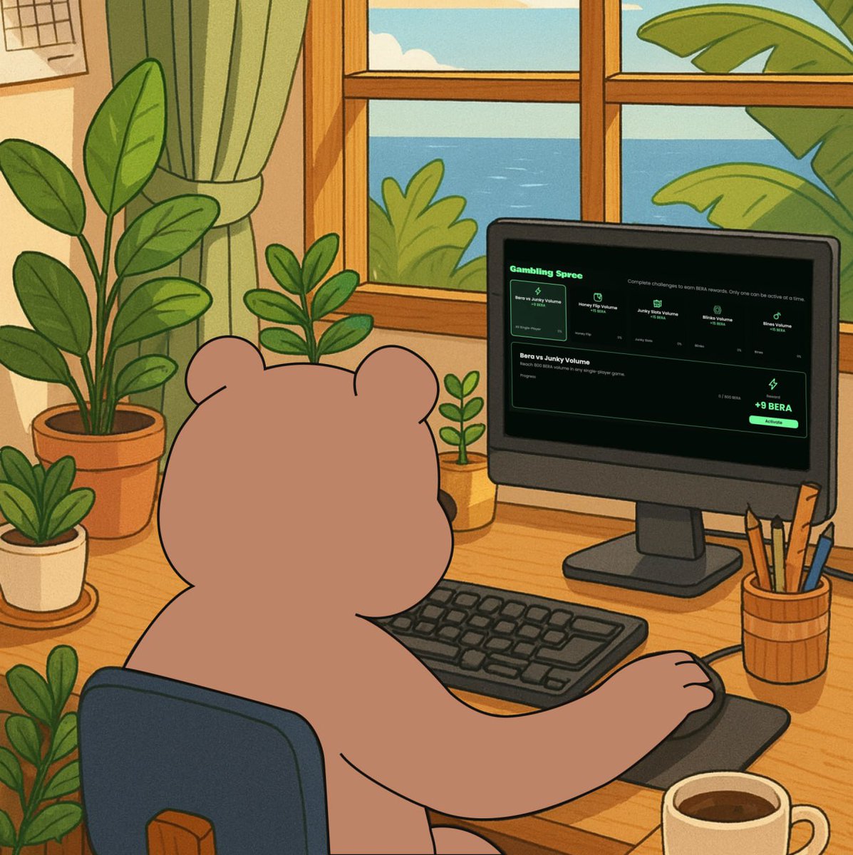 Season 4 with new reward system is live! Try your luck 🐻🎲

Introducing Gambling Spree: instant bonuses paid straight to your wallet
🧵