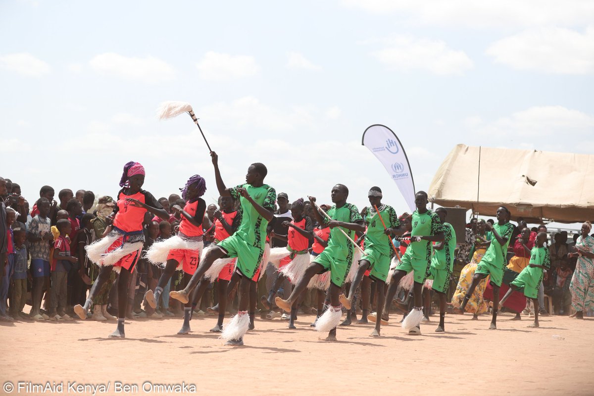 filmaidkenya's tweet photo. Today, FilmAid Kenya joined UNHCR &amp; Implementing partners in Ifo 2, Dadaab Regugee Complex to mark #IYD2025, the  Youth celebrated with performances, football &amp; tree planting at Equator Primary showing local action for the #SDGs in action. https://t.co/w4ObjNVya5