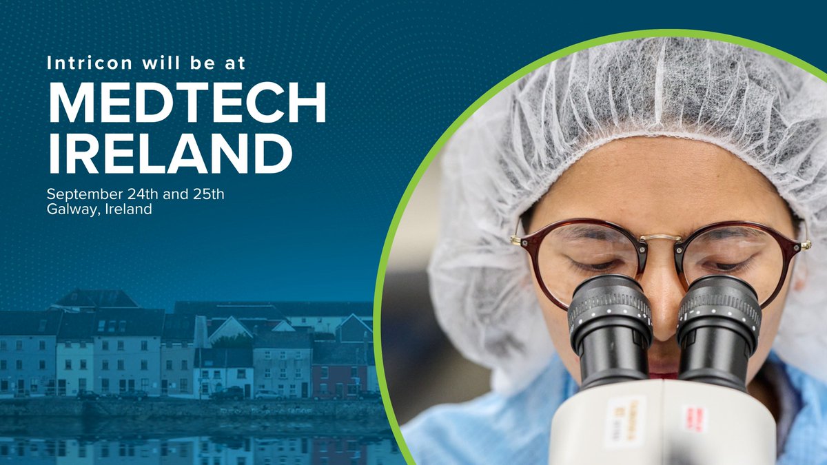 <a href="/Intricon1/">Intricon</a> is headed to <a href="/MedicalTechIre/">Medical Technology Ireland</a>! If your medical device needs to be tiny, precise, and engineered to perform flawlessly, stop by booth 98C.  Small is big at <a href="/Intricon1/">Intricon</a>!