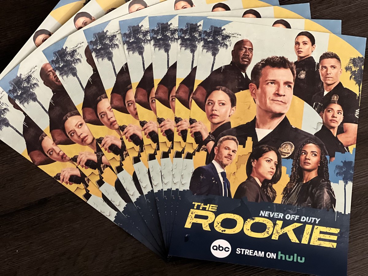 ❗️POSTER GIVEAWAY ❗️

I am giving away a handful of #TheRookie posters from SDCC!

TO ENTER:
- Retweet
- Reply with your favorite moment from the show

Winners will be drawn at random August 20th, 2025.