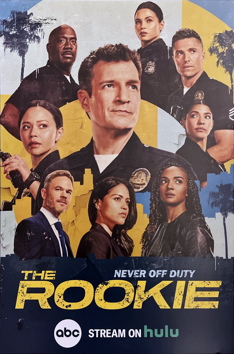 TheRookieBTS's tweet photo. ❗️POSTER GIVEAWAY ❗️

I am giving away a handful of #TheRookie posters from SDCC!

TO ENTER:
- Retweet
- Reply with your favorite moment from the show

Winners will be drawn at random August 20th, 2025. https://t.co/Cn2n73VYkw