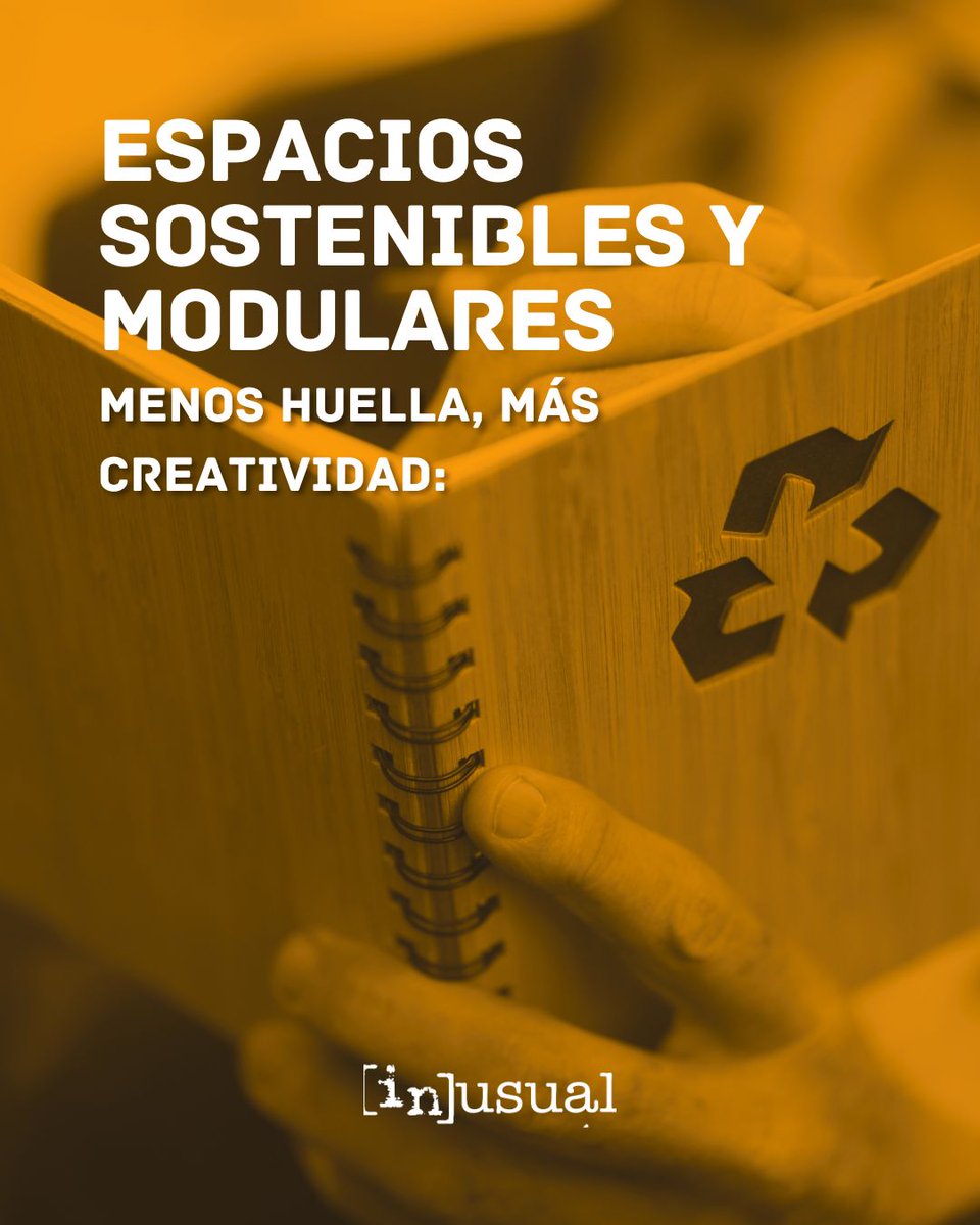 InusualEvents's tweet photo. ♻️ Menos huella, más creatividad: cada vez más marcas apuestan por escenarios modulares, reutilizables y con materiales sostenibles.
Una tendencia que une responsabilidad y diseño.
#InusualTrends #EventosSostenibles #ProducciónCreativa https://t.co/CBNhdQDEsE