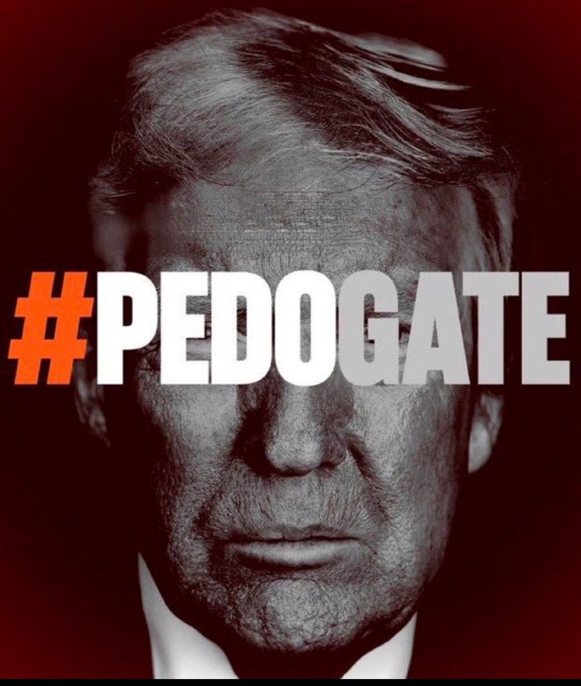 Watergate has officially been overtaken on social media by #PedoGate 🤬
#DonaldTrump #Republicans #ChildAbuse #ConvictedRapist #Conservatives #Evangelicals #Christians #USA #FamilyValues #Epstein #ChildRape #SexTrafficking #child #Pornography #Conservatives #TrumpEpsteinFiles
