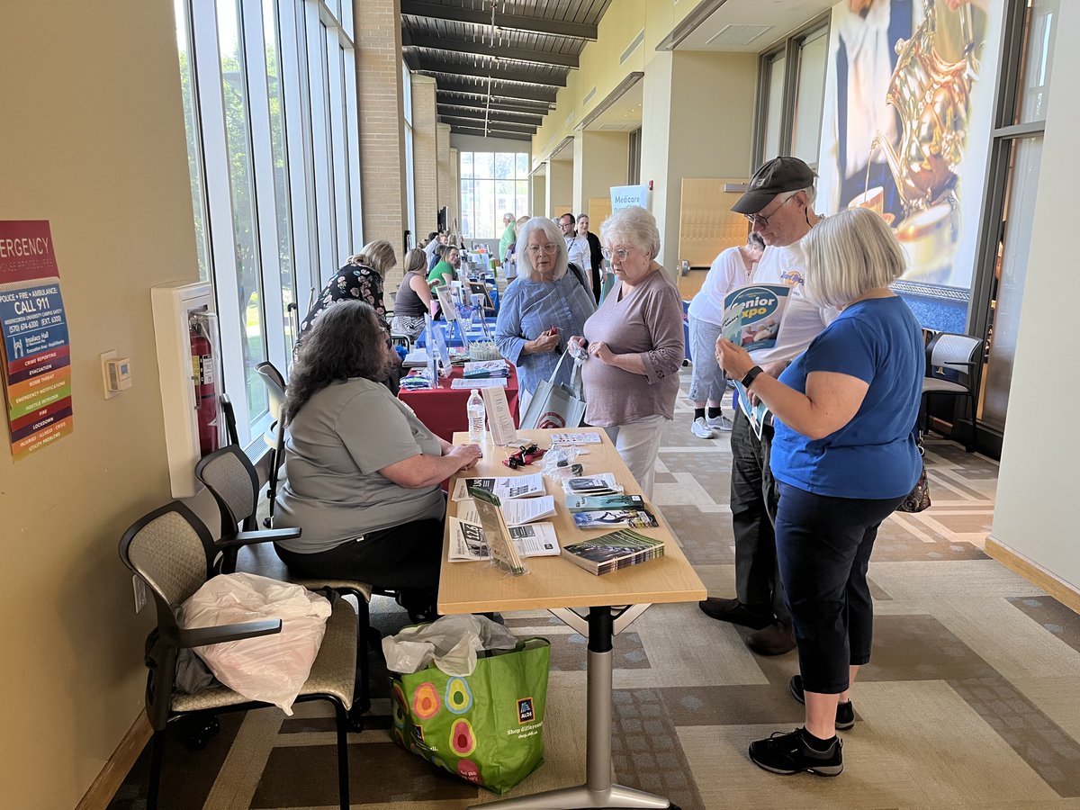 Rep. Jamie Walsh (@repjamiewalsh) on Twitter photo That's a wrap on today's Senior Expo! Over 30 vendors joined me and my staff at <a href="/MisericordiaU/">Misericordia University</a>'s Insalaco Hall.
I had a great time catching up with constituents while we shared information about programs and services for older adults in the 117th District. That's a wrap on today's Senior Expo! Over 30 vendors joined me and my staff at <a href="/MisericordiaU/">Misericordia University</a>'s Insalaco Hall.
I had a great time catching up with constituents while we shared information about programs and services for older adults in the 117th District.