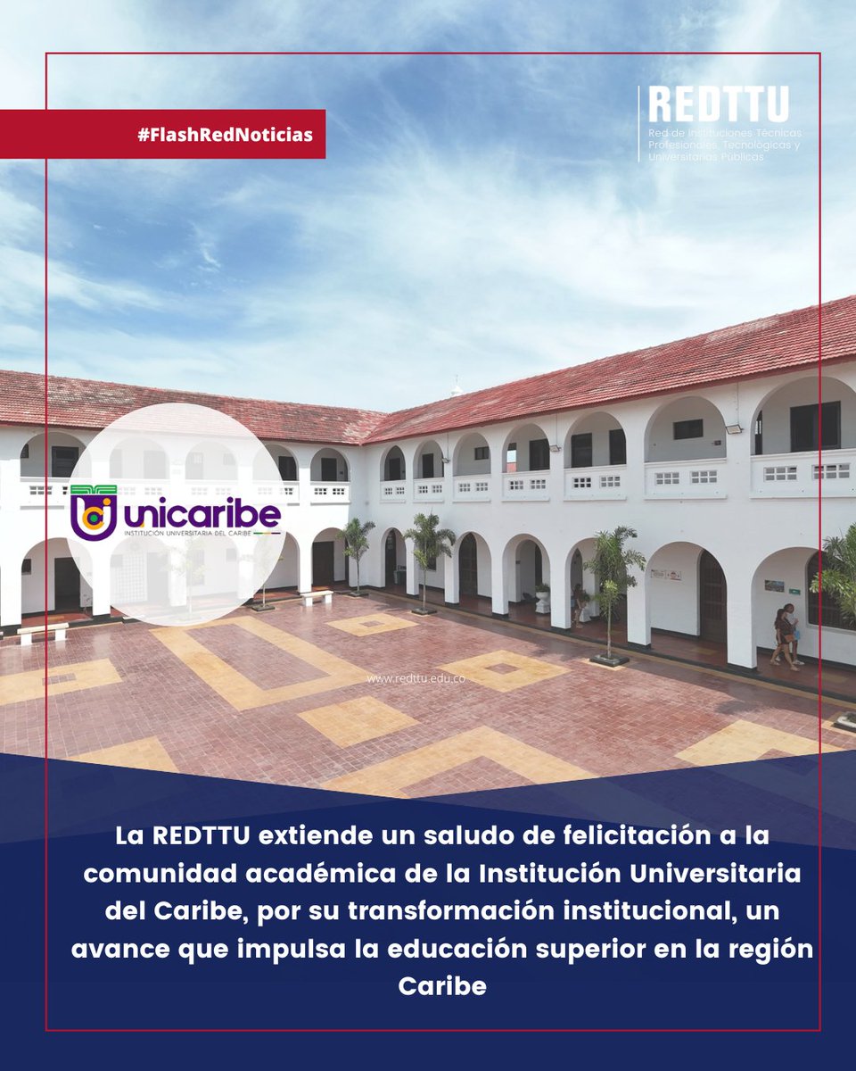📚 Ciénaga da un gran paso en su historia educativa: el @infotephvg ahora es la Institución Universitaria del Caribe   🌊🎓. Más programas, investigación y proyección regional para el Caribe colombiano.

📄 Detalles aquí: 🔗 bit.ly/4mD0Kc1
#EducaciónSuperior