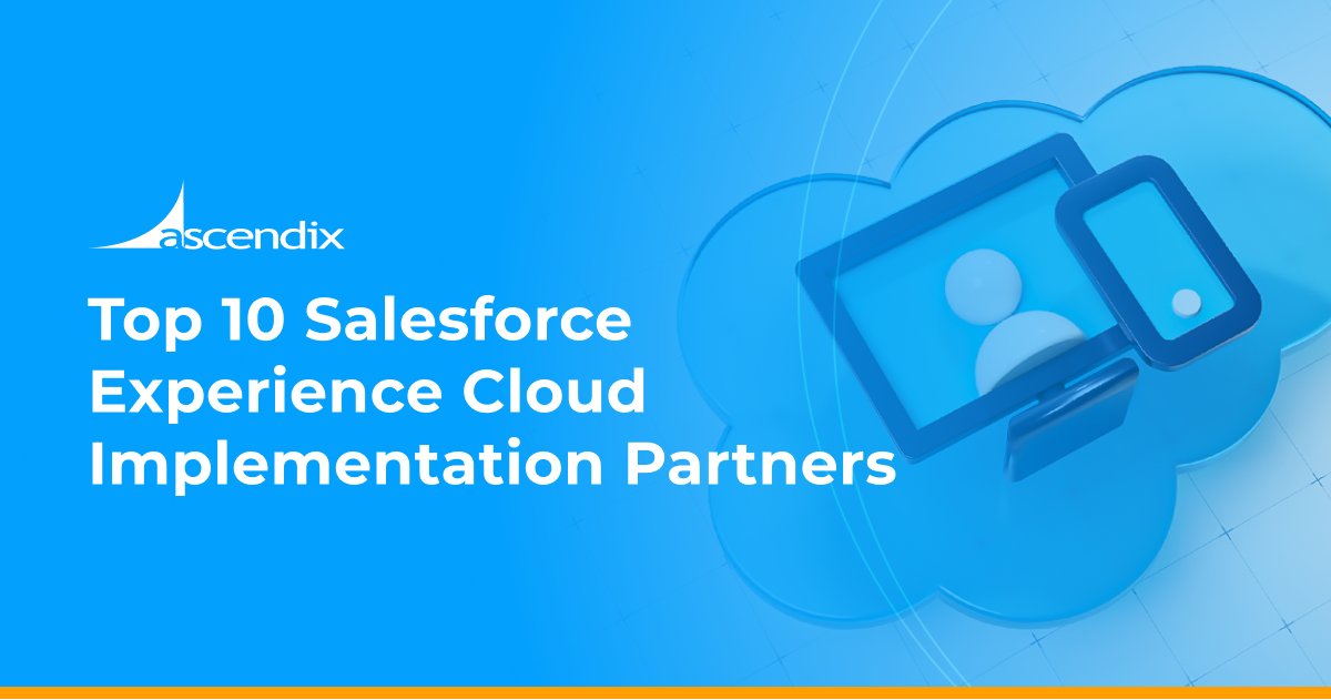 Top 10 #Salesforce Experience Cloud Implementation Partners in 2025: Ascendix Technologies, Simplus Coastal, Cloud Accenture, and others. Explore the list in our new blog post👉 go.ascendix.com/h3yT