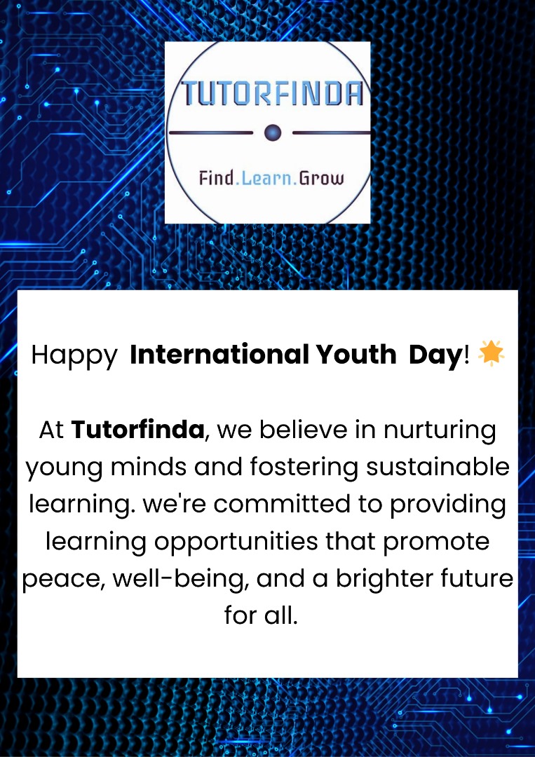 tutorfindaUg's tweet photo. #HappyInternationalYouthDay🌎❤ 
#SustainableLearning 
#PeaceAndWellbeing https://t.co/9Q5dNTEFha