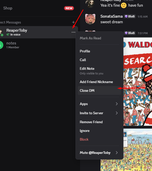 YanniSonata's tweet photo. @discord_support no...please make it simple [ X ] to close DM....this is too much. if i want a list I WOULD  right click...this is horrible update. https://t.co/gSt7LKXqlG