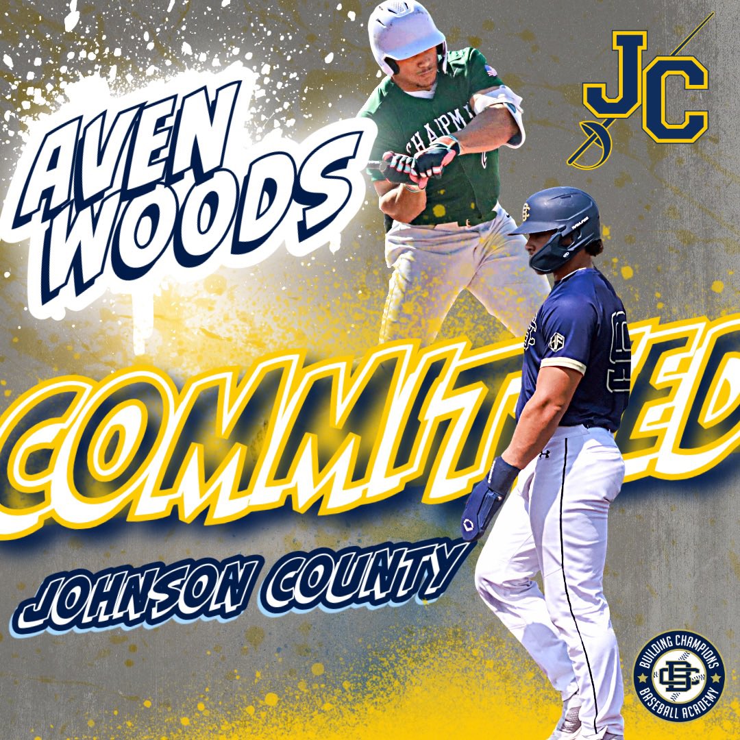 BCbaseballtoday's tweet photo. Congratulations to @Aven_Woods on his commitment to @JCCCBaseball. Big time power bat that will be a difference maker in the lineup. One of the hardest working kids I’ve ever been around. Excited for Aven and his whole family. @PrepBaseballKS @Drew_Olla #Committed #BCbaseball https://t.co/mDECPIkZqZ