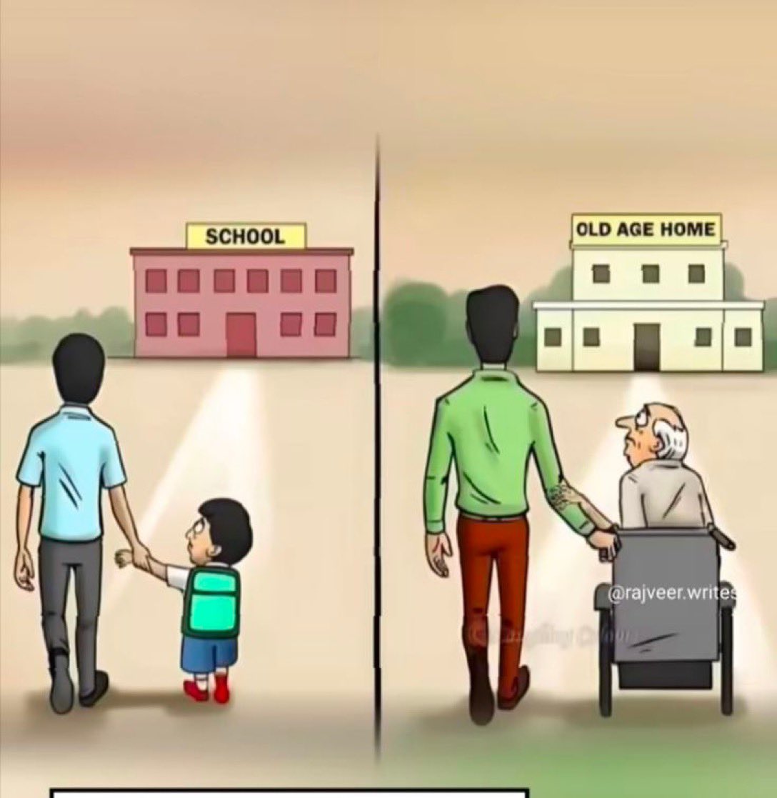 Two places no one wants to go.