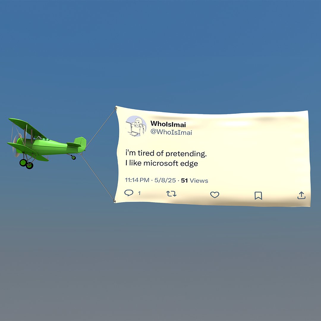 Microsoft Edge tweet media