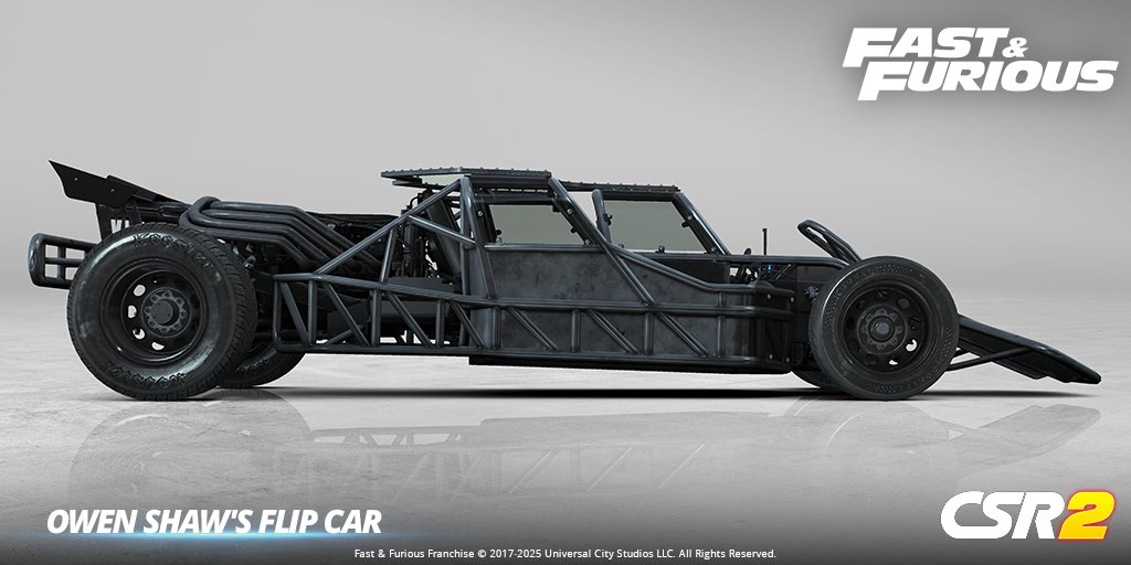 🔓 Complete DOMINATION IV to unlock and race through VICTORY LAP IV! 💥 Owen Shaw’s legendary Flip Car is waiting for you on the track. 

Download wallpapers here: zynga.social/csr2wallpapers

#CSR2 #CSRRacing #FastandFurious #FastFurious #FastAndFurious6 #FlipCar #OwenShaw