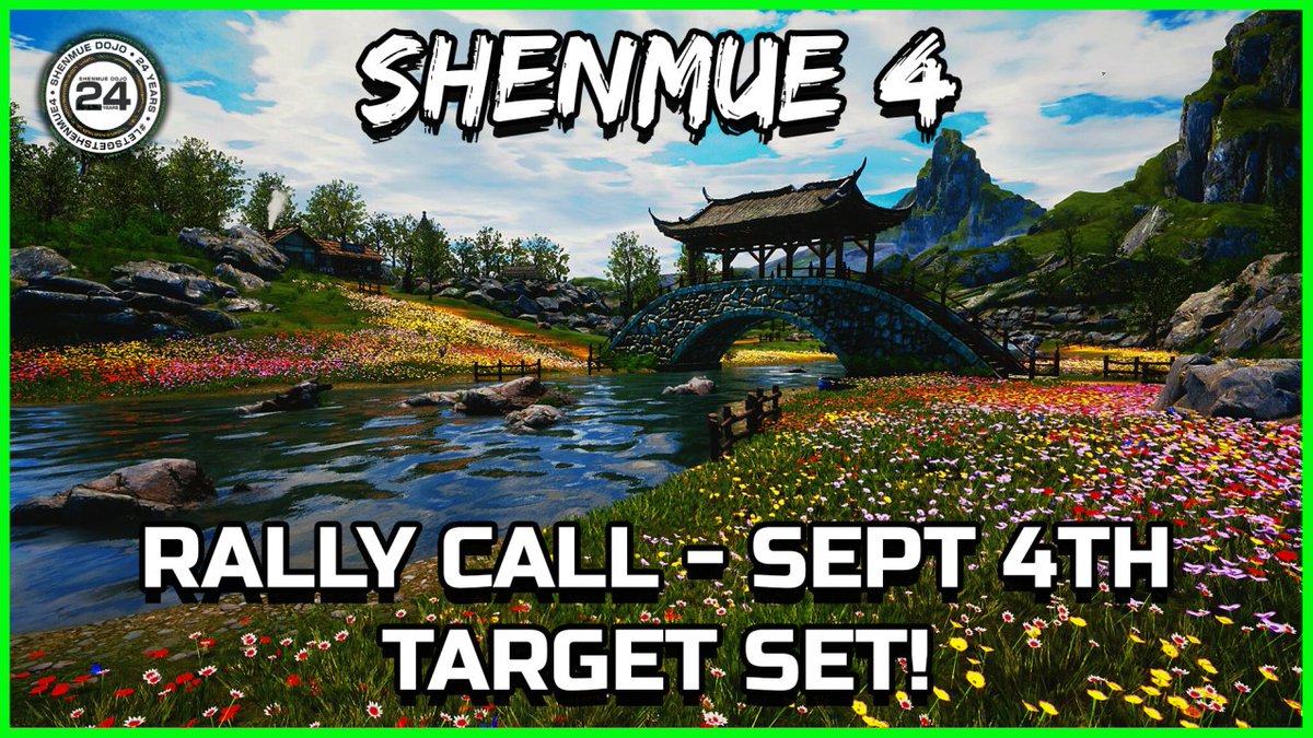 Shenmue Dojo π¦βπ₯ (@shenmue_dojo) on Twitter photo SHENMUE 4 RALLY CALL SEPTEMBER 4TH 2025 - TARGET SET
Building off of the back of a much improved August, <a href="/MattOliver18/">Matt Oliver</a> takes the community through the changes for Sept 4th.
This also includes a demo to schedule posts for both platforms!
πΊyoutu.be/sbPv8G8I-94 SHENMUE 4 RALLY CALL SEPTEMBER 4TH 2025 - TARGET SET
Building off of the back of a much improved August, <a href="/MattOliver18/">Matt Oliver</a> takes the community through the changes for Sept 4th.
This also includes a demo to schedule posts for both platforms!
πΊyoutu.be/sbPv8G8I-94