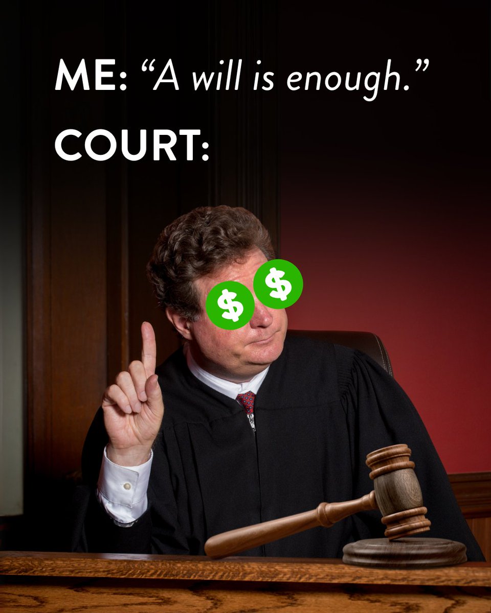 GuerraFinancial's tweet image. You have a will? Cool.
The court still wants a cut. Probate is public, pricey, and slow.

✅ A full estate plan = control, privacy, and protection.

📲 Download the FREE Intro to Estate Planning Guide: shorturl.at/TXh3i

#EstatePlanning #LegacyProtection #GuerraWealth