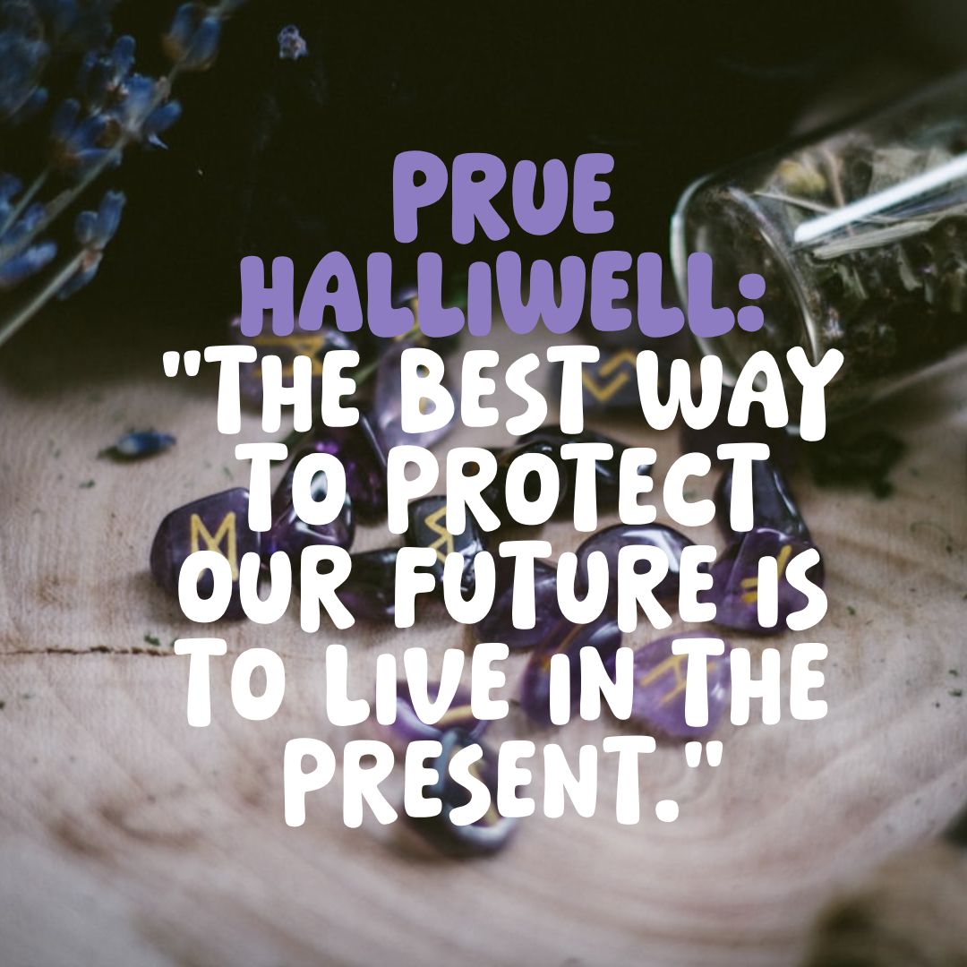 _EmberFlint's tweet image. 💬 “The best way to protect our future is to live in the present.” — Prue Halliwell

✨ There’s magic in THIS moment.

🧙‍♀️ How do you ground yourself when your thoughts race to the future?

#CharmedQuotes #LiveInTheMoment #WitchyWisdom #MindfulLiving #TuesdayReflection