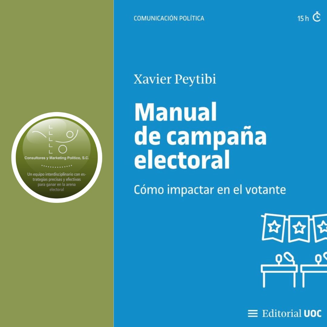 Consultores y Marketing Político (@consultoresymkt) on Twitter photo 🤔¿Qué mueve voto y qué solo hace ruido?
<a href="/xpeytibi/">Xavier Peytibi</a> lo explica con evidencia: qué decir, cómo y dónde para ser memorables—del territorio a IG/TikTok, pasando por voz, gestos, carteles y hasta mascotas.
Manual para equipos que buscan eficacia. 🗳️📈
#LecturaRecomendada 🤔¿Qué mueve voto y qué solo hace ruido?
<a href="/xpeytibi/">Xavier Peytibi</a> lo explica con evidencia: qué decir, cómo y dónde para ser memorables—del territorio a IG/TikTok, pasando por voz, gestos, carteles y hasta mascotas.
Manual para equipos que buscan eficacia. 🗳️📈
#LecturaRecomendada