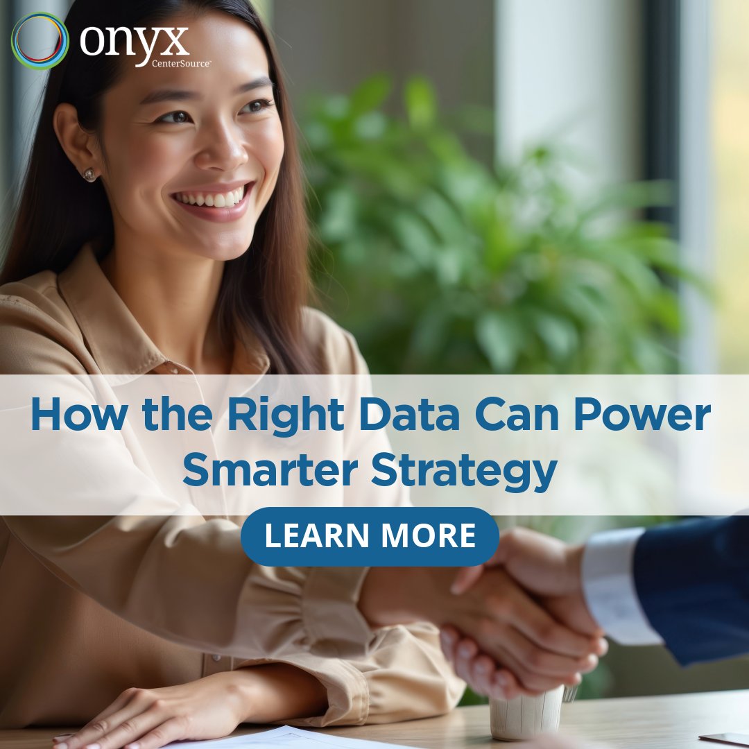 Onyx CenterSource tweet media
