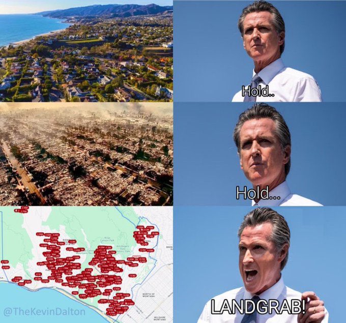 TheKevinDalton's tweet image. One way or another Gavin Newsom will get paid