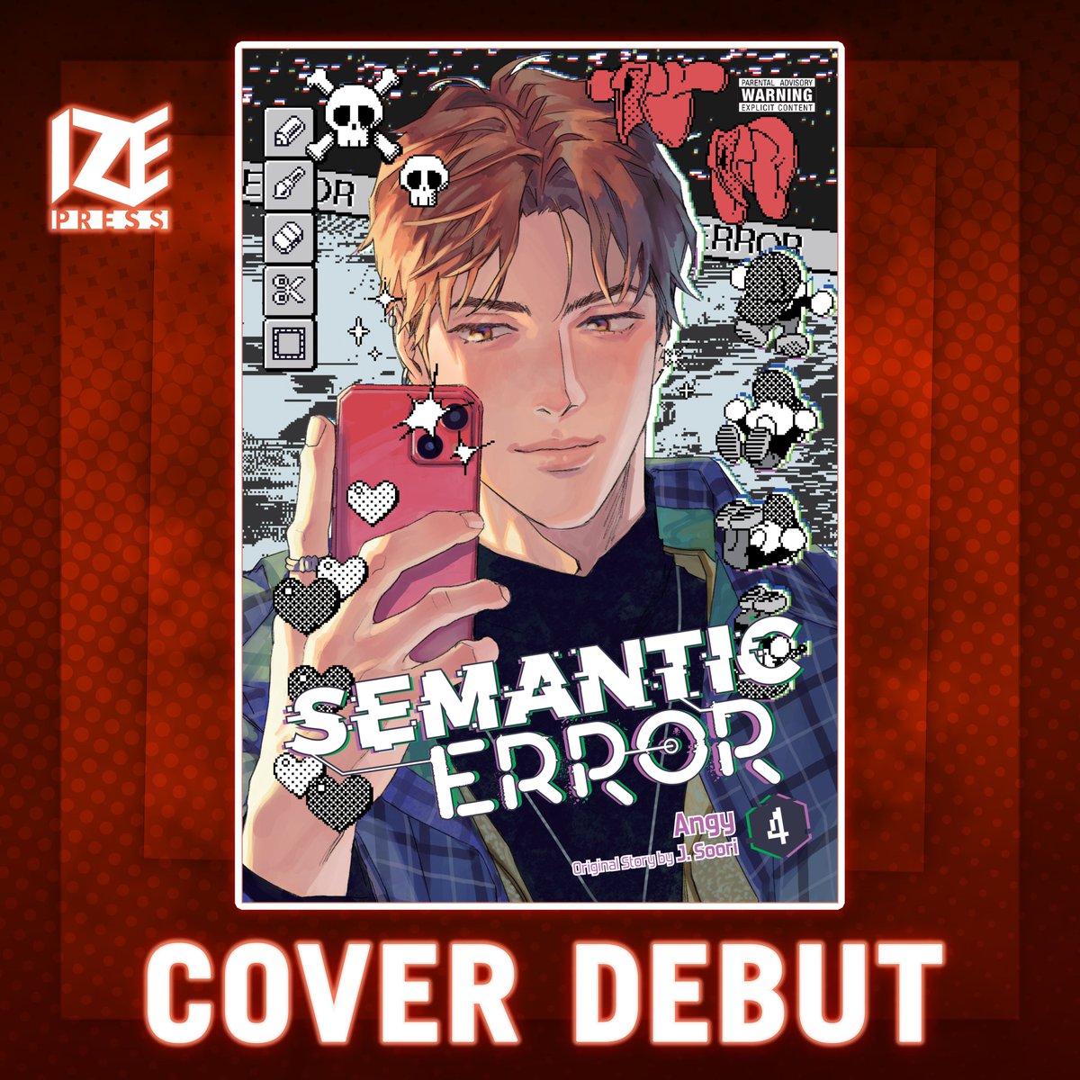 izepress's tweet photo. ✨COVER DEBUT✨

As the end of the school year approaches, Sangwoo and Jaeyoung must begin to seriously consider the future, and whether there is one for them at all...

Semantic Error (comic), Vol. 4 will be available in print &amp; digital November 2025: https://t.co/K540PqsVVs https://t.co/UVmDlC3aaN