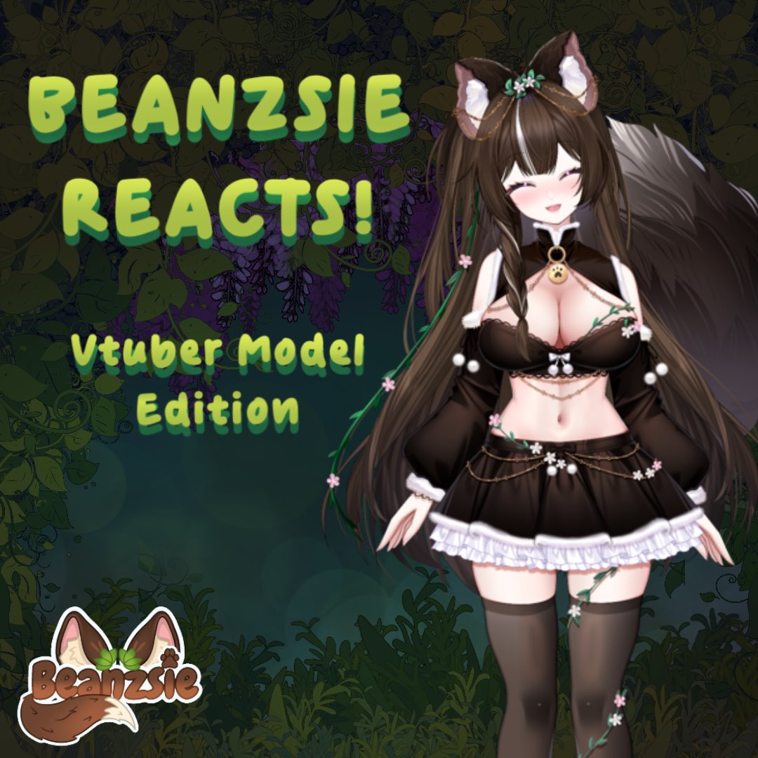 Would you be ok with me reacting to your model design &amp; giving you a shoutout on stream🐾🌿
🐾
This would *not* be a ranking stream! I just want to fawn over your designs💕
🐾
If you want to participate drop your ref sheet &amp; if there's enough interest I'll plan the stream soon🌿