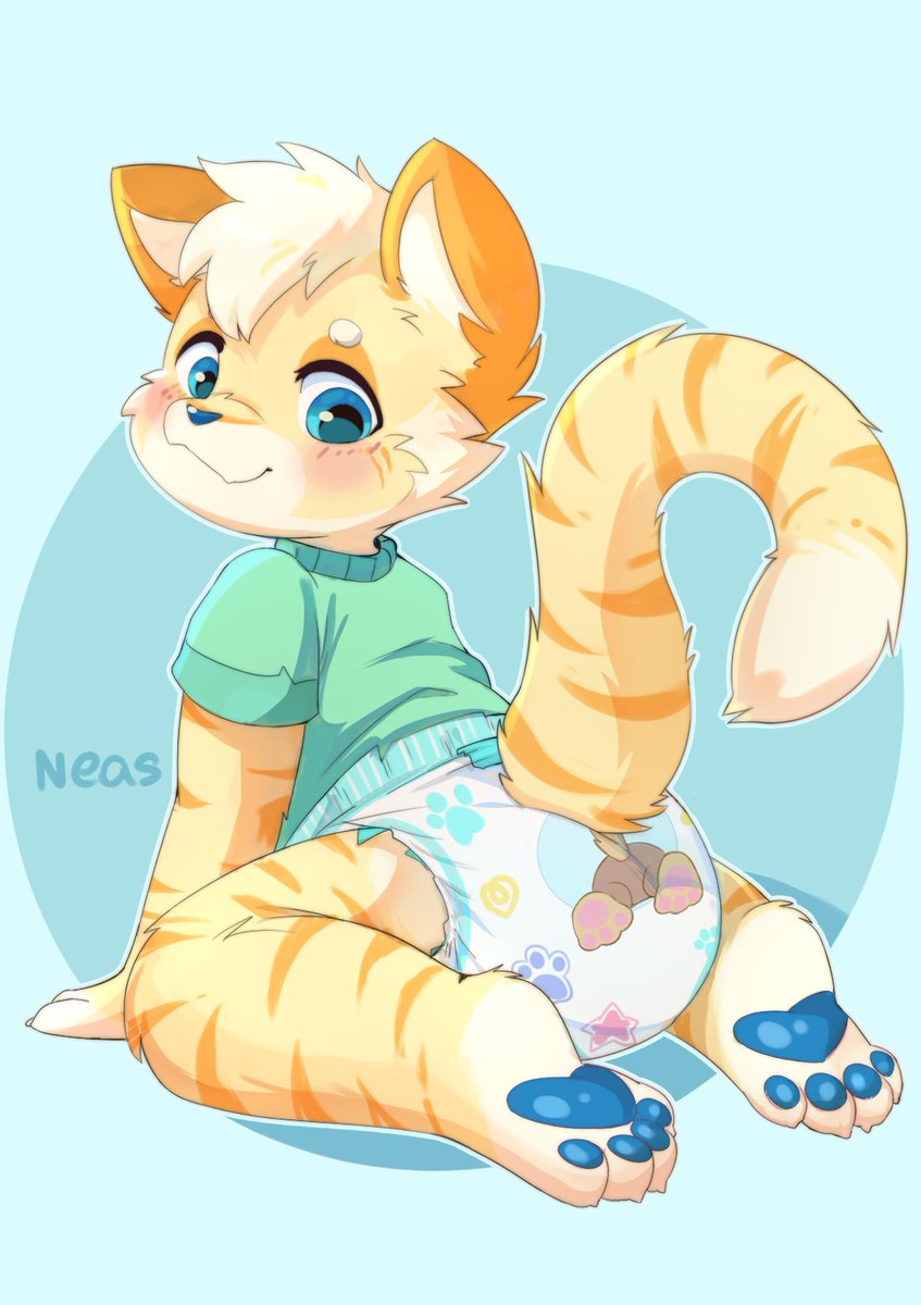 StormyDash's tweet photo. Yay I have Chases cute butt on my Pampers Diaper ^^. 
Art by: @EneasArts https://t.co/Iqh4xDLSpe