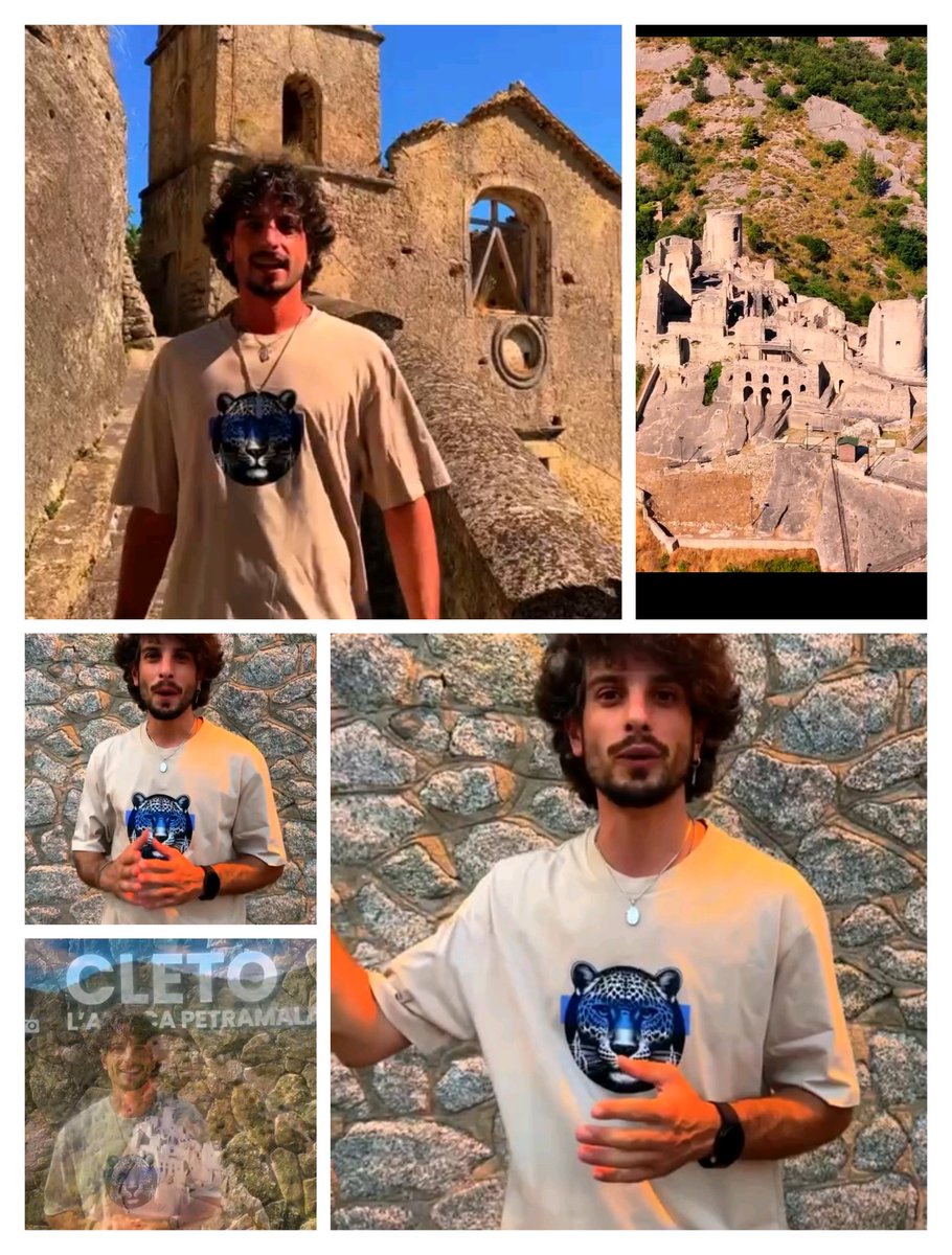 Altro appuntamento questa volta a Cleto altro borgo da scoprire e Giuseppe sempre più sicuro nel descrivere la sua Calabria 👏👏👏