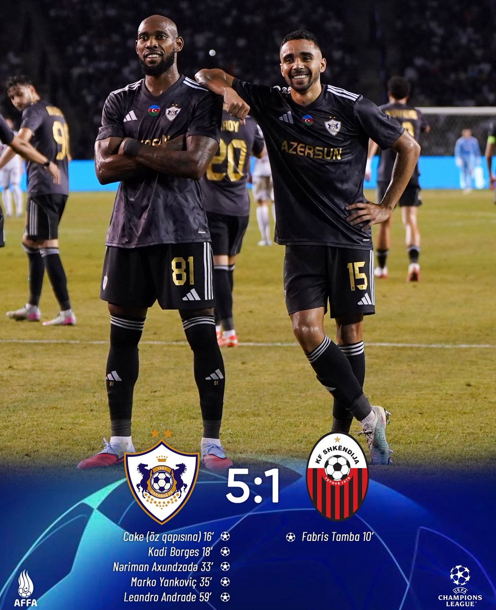 "Qarabağ" UEFA Çempionlar Liqasının pley-off mərhələsinə vəsiqə qazandı!

#AFFA #UCL
