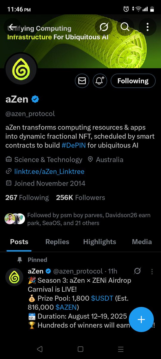 MouAkter1710297's tweet image. All task are done ✅🤌💙💜👍

1. My aZen Hub ID : 954612767
2. Tg username  : @Orin5050

#Airdrop #ZENi #PredicXion #aZen