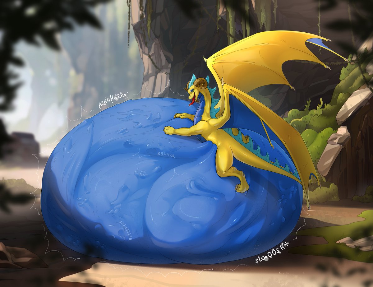 davidson_sgt's tweet photo. Ptarodex for @ptarodex 
#vore #dragon https://t.co/Nn2LZiGv4S