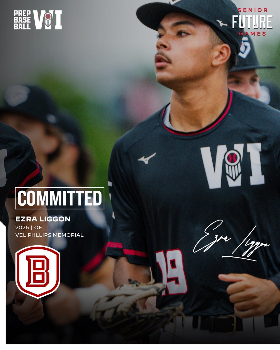 OF Ezra Liggon (Vel Phillips Memorial, 2026) commits to Bradley.

Liggon has been an arrow-up prospect throughout the summer and was a recent performer at the #PBSFG25.

(<a href="/BradleyBaseball/">Bradley Baseball</a> | <a href="/VPMBaseball/">VPM Spartan Baseball</a>) 

👤: loom.ly/IAqYVAU