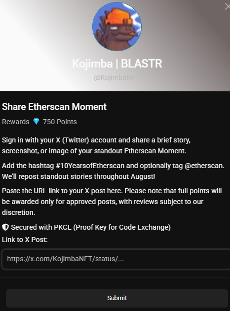 wow this is awesome haha #10YearsofEtherscan