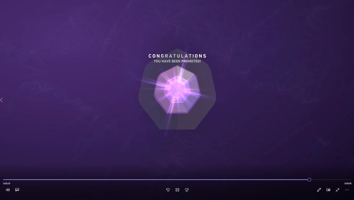 Hit diamond after only 4 days of grinding val