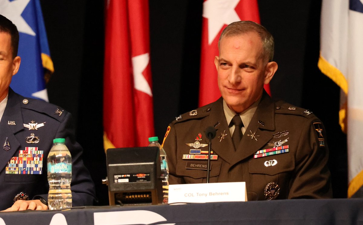 Fantastic week at #SMD2025!  LTG Robert A. Rasch, Jr. delivered a compelling RCCTO update, COL Adam Miller  discussed DE on the #DirectedEnergy panel, and COL Tony Behrens spoke at the #INDOPACOM Senior Leader Forum. #ArmyStrong