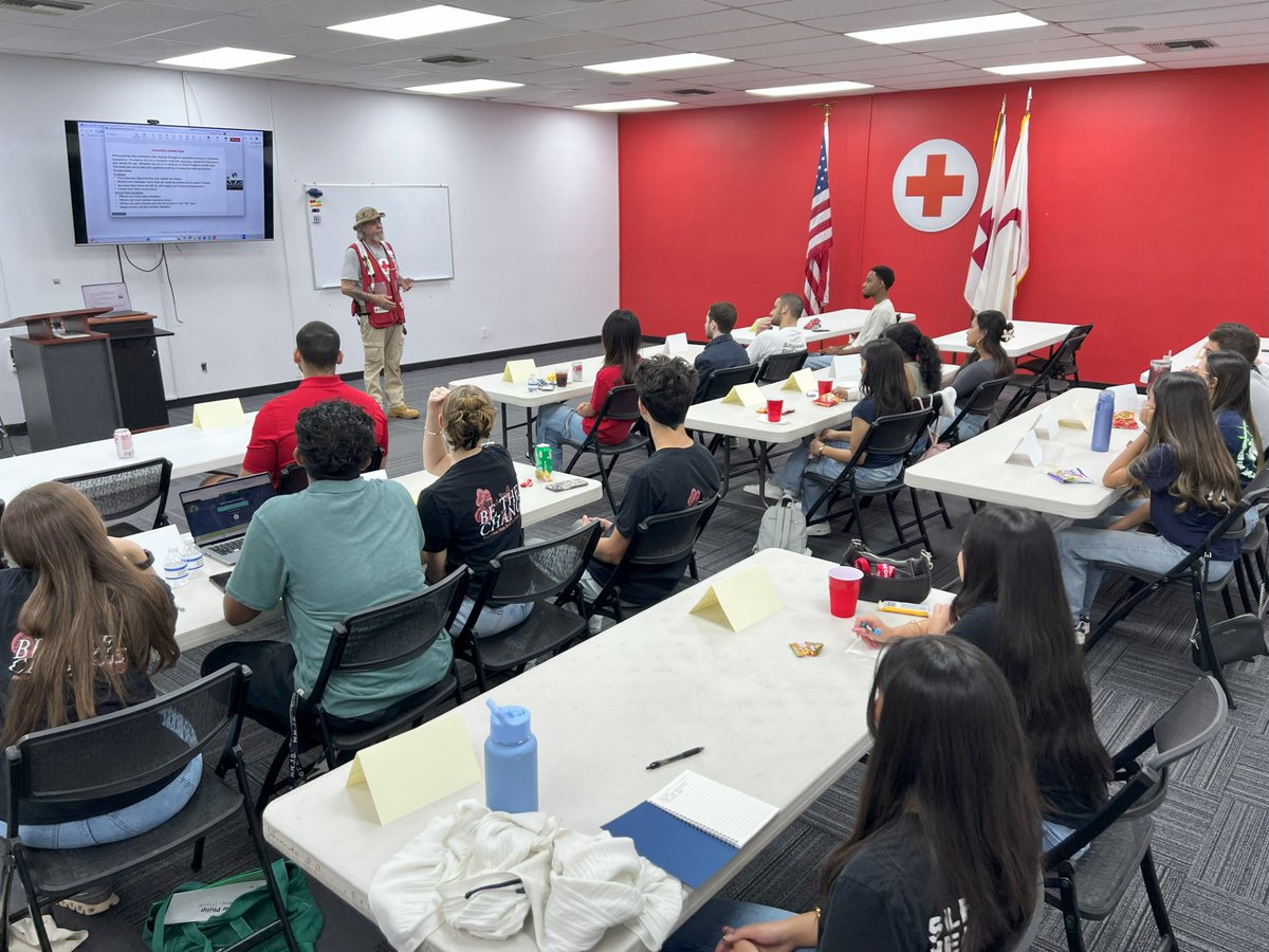 📣 Three cheers for the 1st three #RedCrossYouth leadership events for the new school year! These terrific teens &amp; young adults represented high schools/universities from Duval, Hillsborough, Manatee, Pasco, Okaloosa, Orange, Osceola and Seminole Counties. #InternationalYouthDay