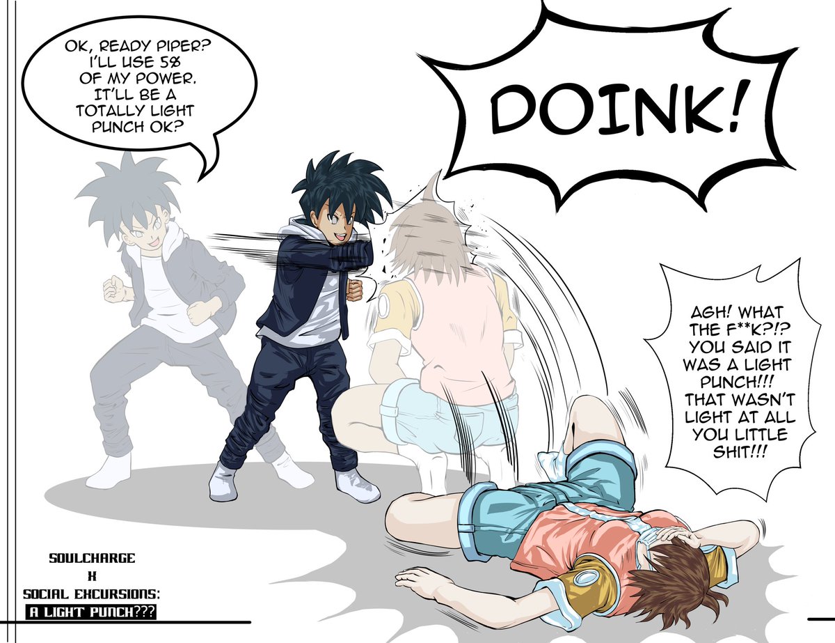 [ A Light Punch ]

 Lushu was just showing off how much he can hold back his strength. Guess he didn’t hold back enough :(