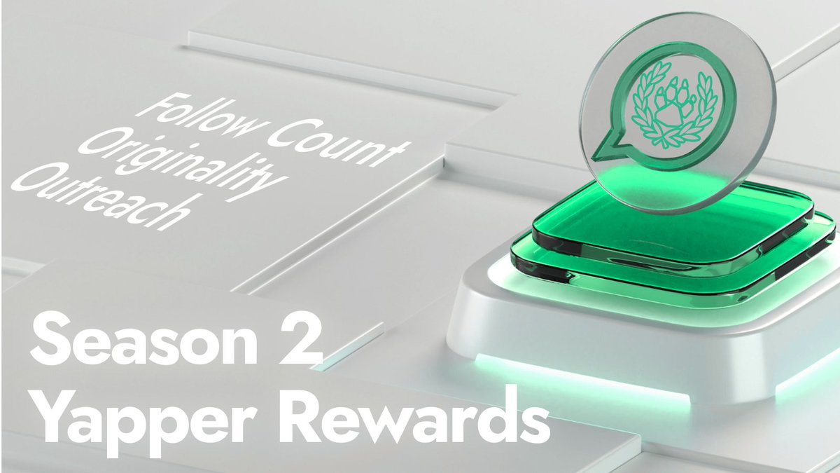 ๐๐ธ๐โ๐ (@saint_abel7) on Twitter photo Season 2 Yapper Rewards are live on RHEA Finance.
Your score is based on:
โข Follow count
โข Originality of content
โข Outreach and engagement
Post about <a href="/rhea_finance/">Rhea Finance</a> on your channels.
Drive awareness, teach others, and share updates.
Earn rewards based on your influence and Season 2 Yapper Rewards are live on RHEA Finance.
Your score is based on:
โข Follow count
โข Originality of content
โข Outreach and engagement
Post about <a href="/rhea_finance/">Rhea Finance</a> on your channels.
Drive awareness, teach others, and share updates.
Earn rewards based on your influence and