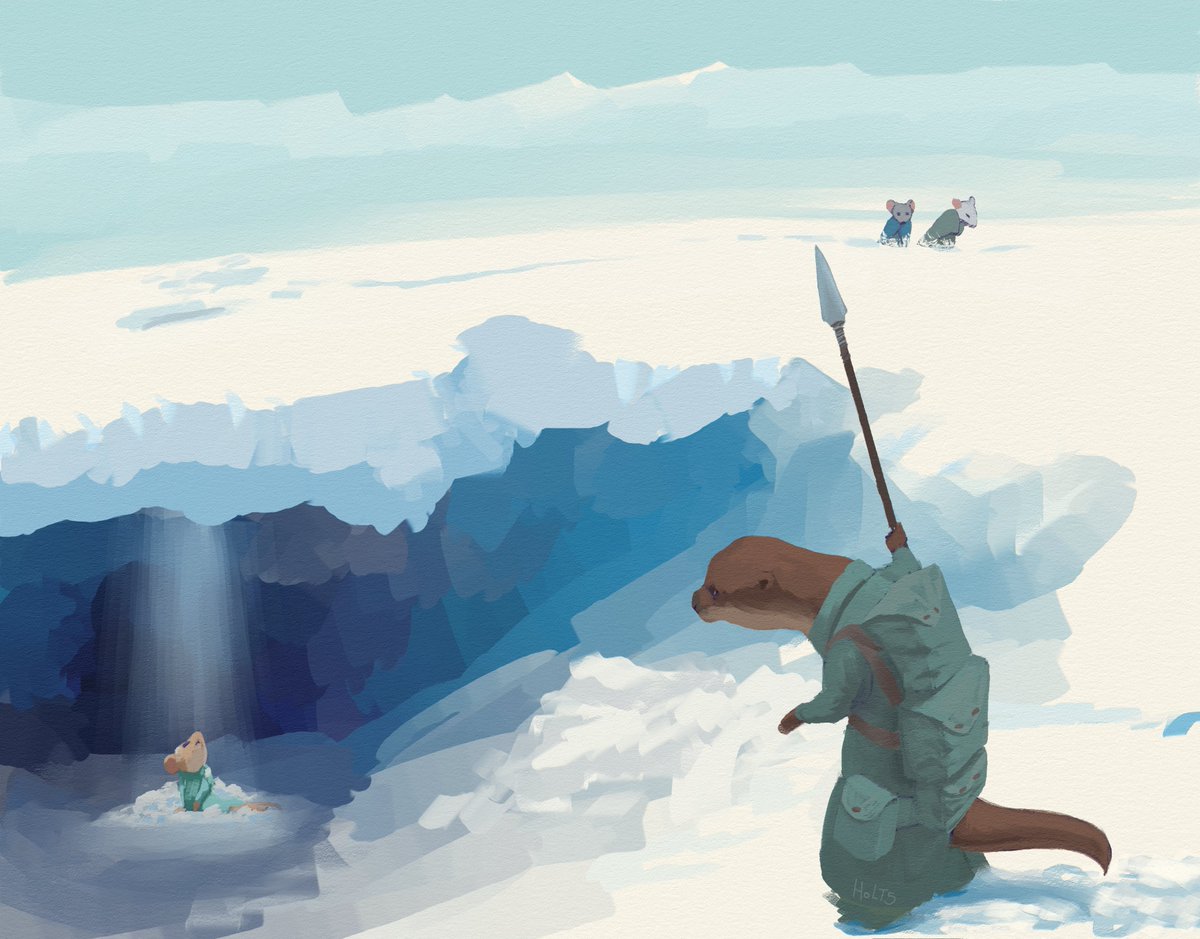 #rebelle5 #digitalpaint #anthroart #holt5art