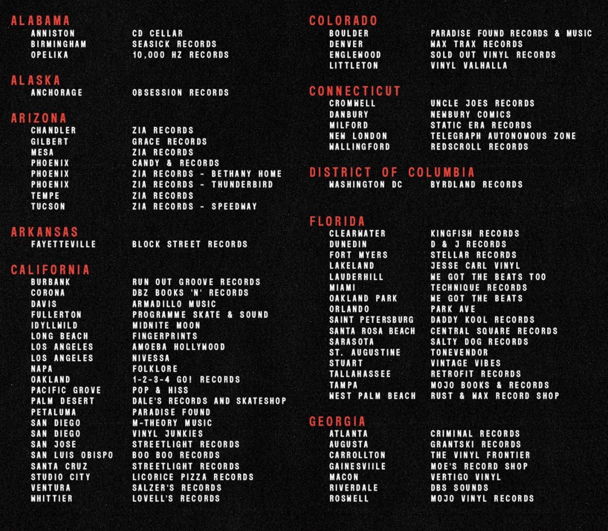 concertleaks's tweet photo. Select record stores will be hosting listening parties for Twenty One Pilots’ “Breach” next month!

Fans will be able to listen to the album early, enter giveaways, and receive exclusive merchandise! 
(while supplies last) https://t.co/czd6w6JJkv